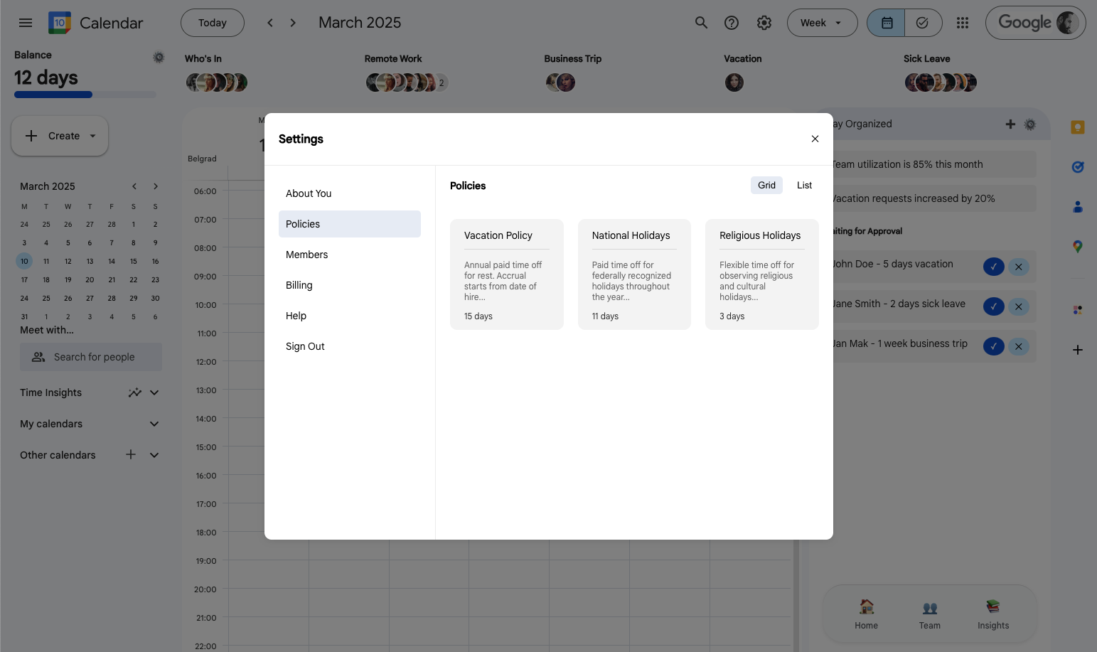 Easy setup process